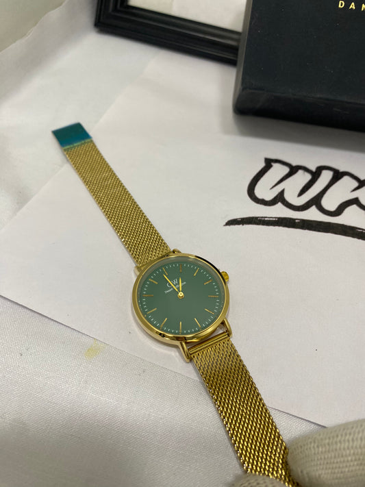 DW GOLD Round Mesh Chain