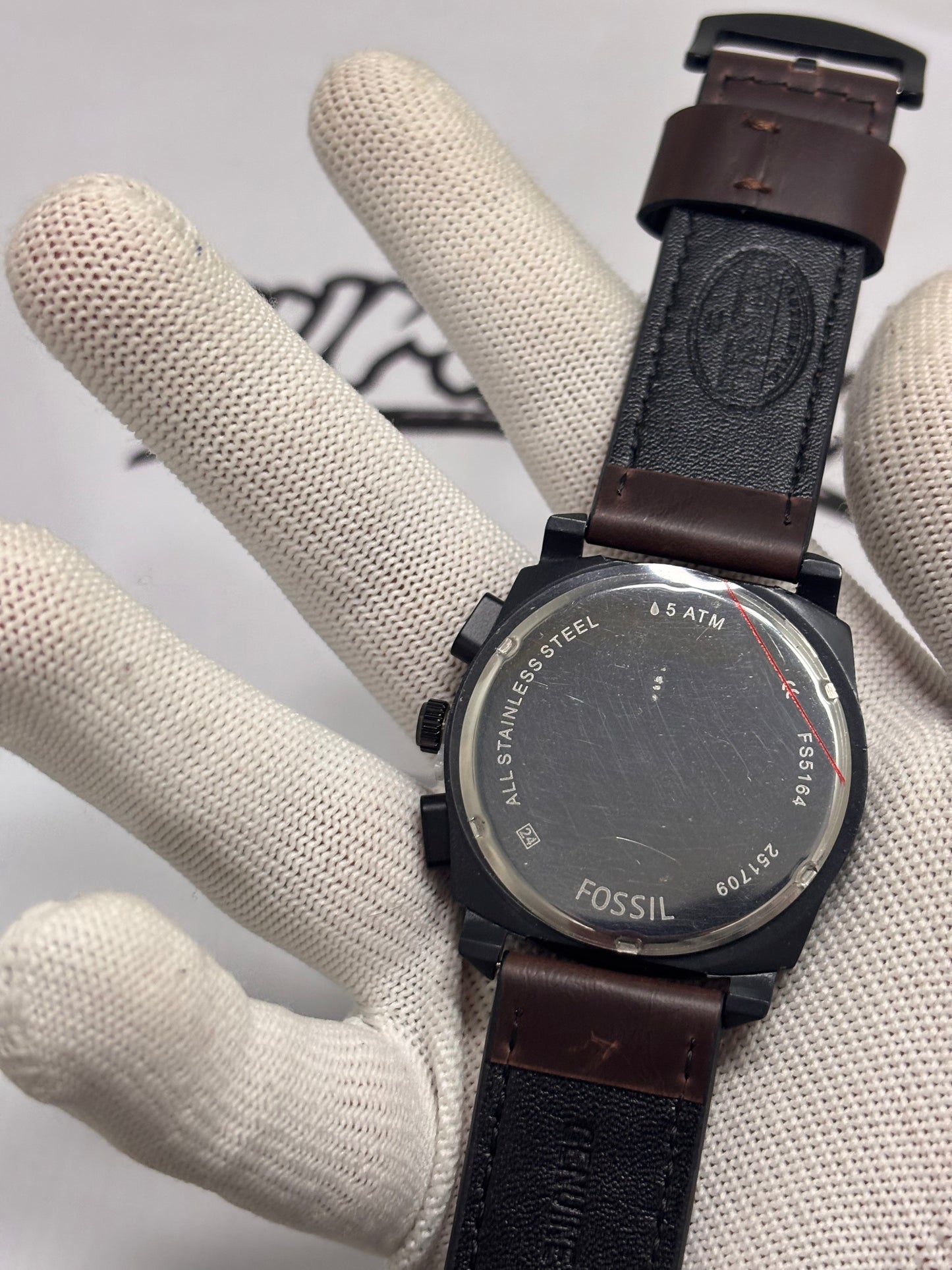 FS4656 Brown Leather Strap| 1:1 Quality