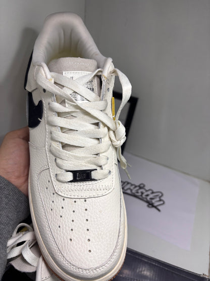 NIK Vandalised AF1 (With Box- UK10)|Black-Yellow