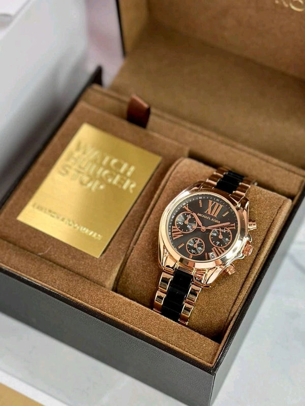 MK | WM05| Women's Watch | 1:1 Quality- BLACK