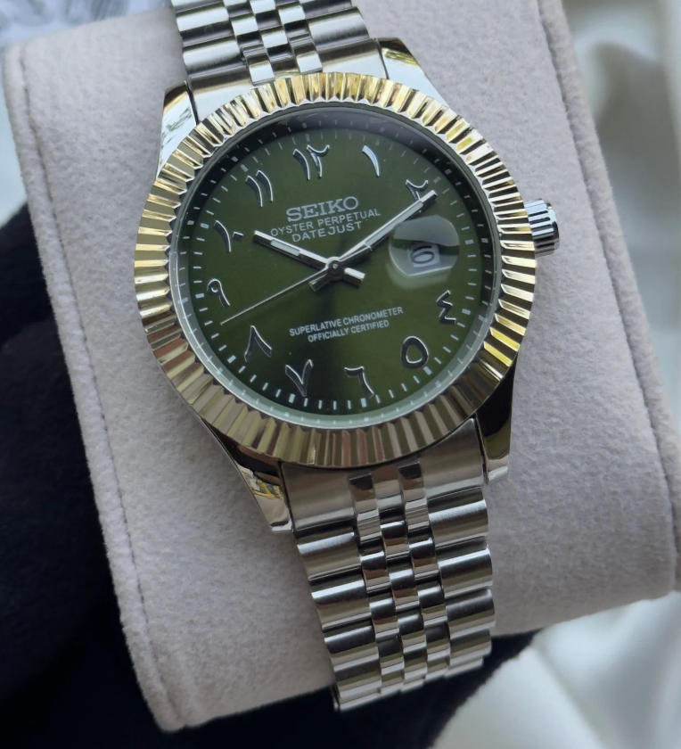SKO Arabic Green dial