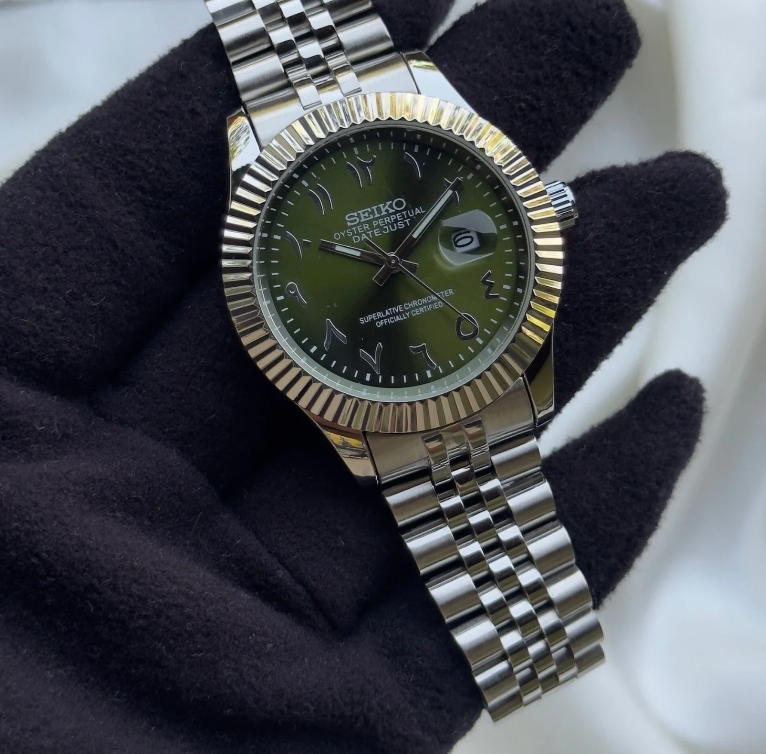 SKO Arabic Green dial