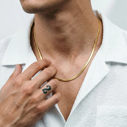 Gold Plated Snake Chain(Anti Tarnish)