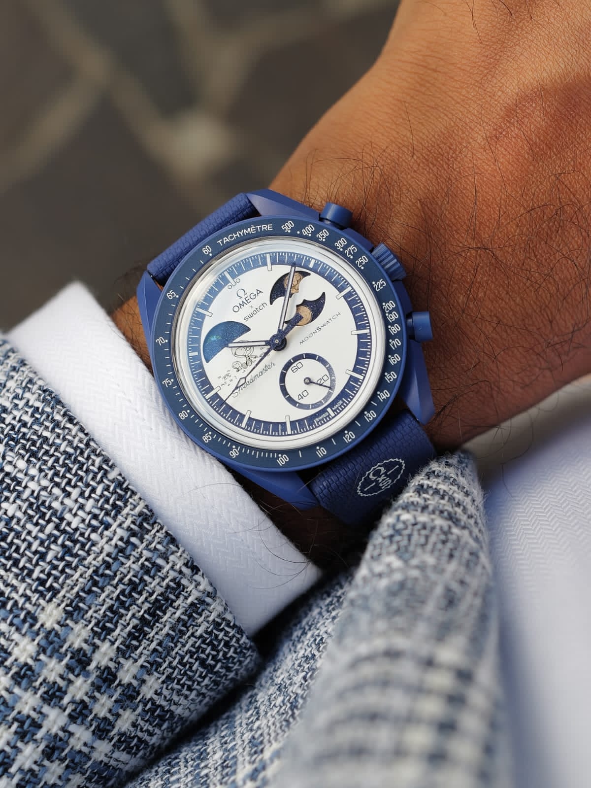 Speedmaster Blue Limited edition