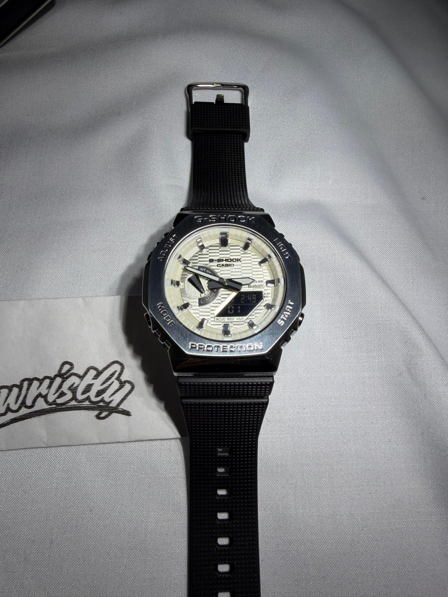 2160 White Silver - Strap