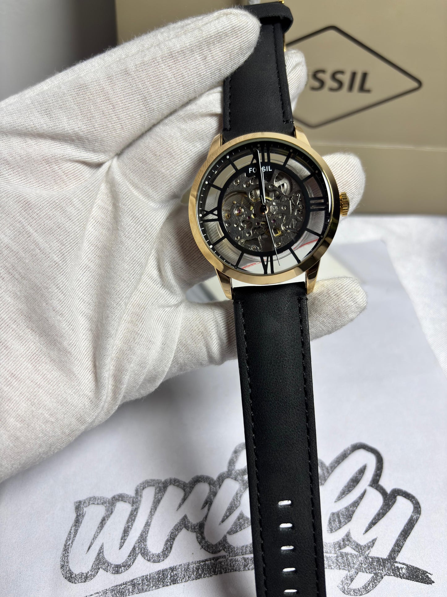 Townsman Automatic Leather Strap| 1:1 Quality