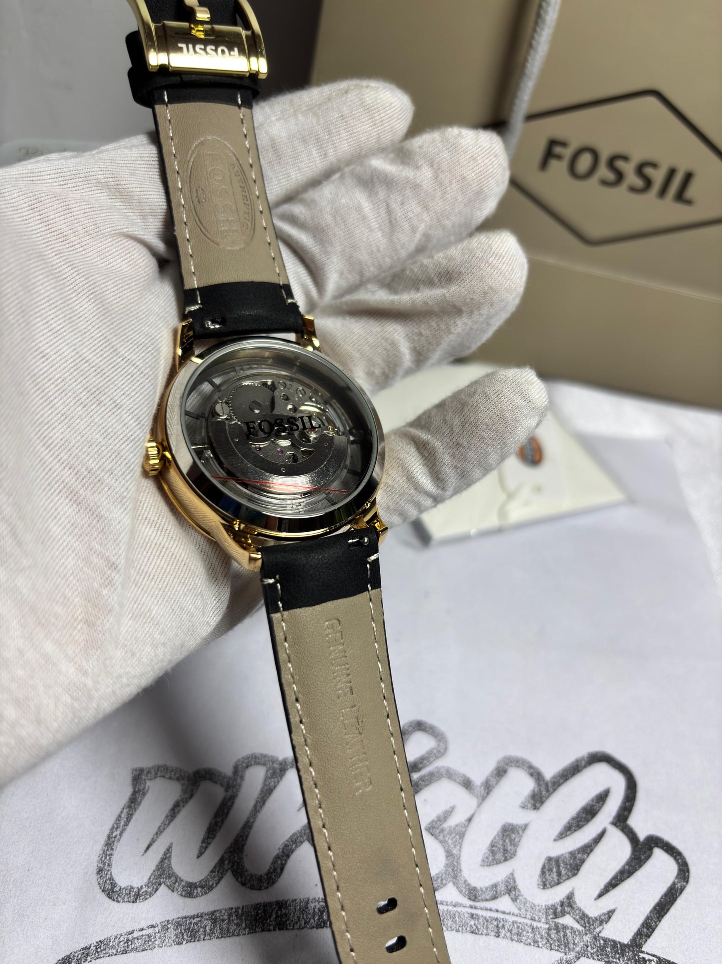 Townsman Automatic Leather Strap| 1:1 Quality