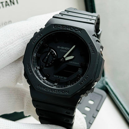 GA-2100 BLACK| CHRONOGRAPH WORKING | 1:1 Quality
