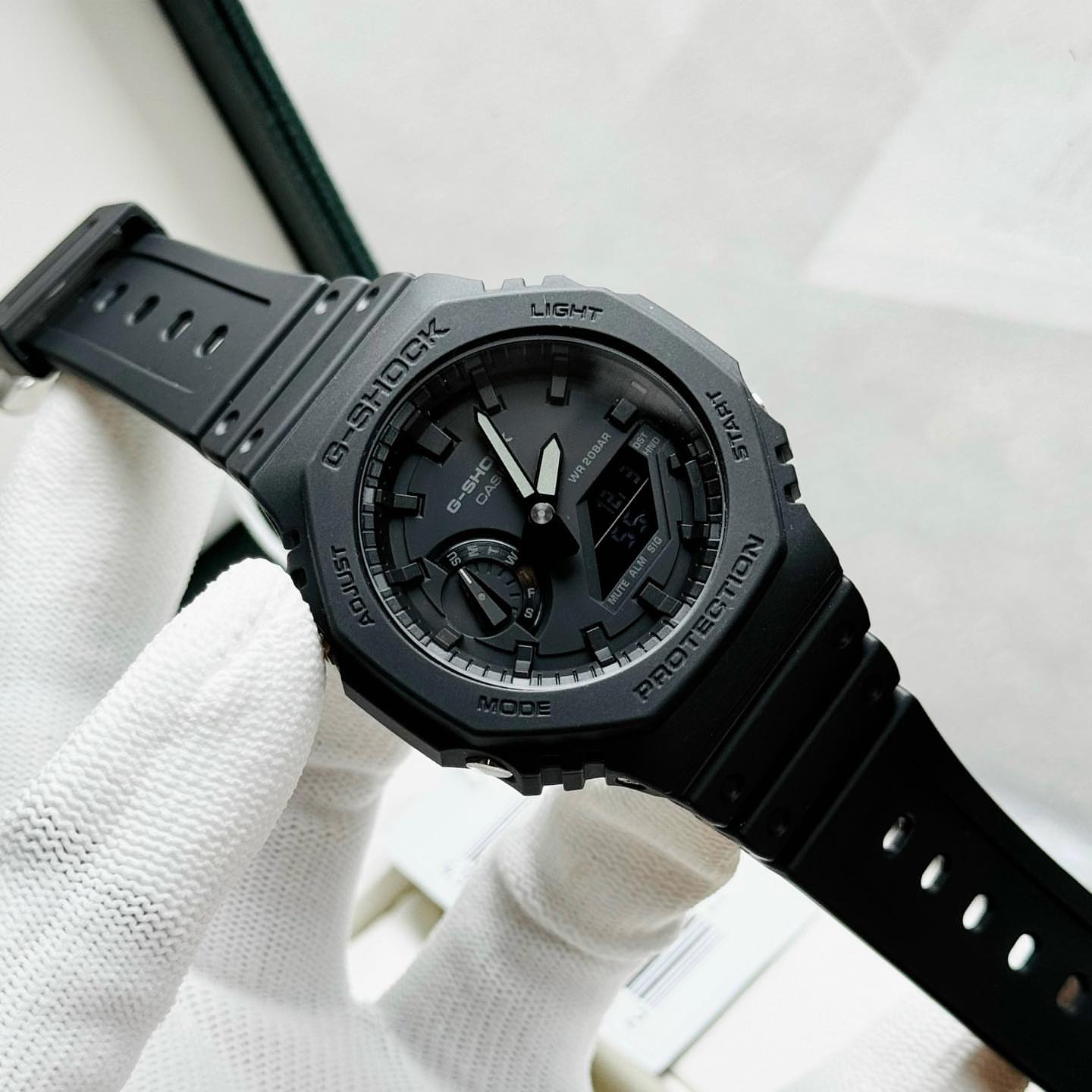 GA-2100 BLACK| CHRONOGRAPH WORKING | 1:1 Quality
