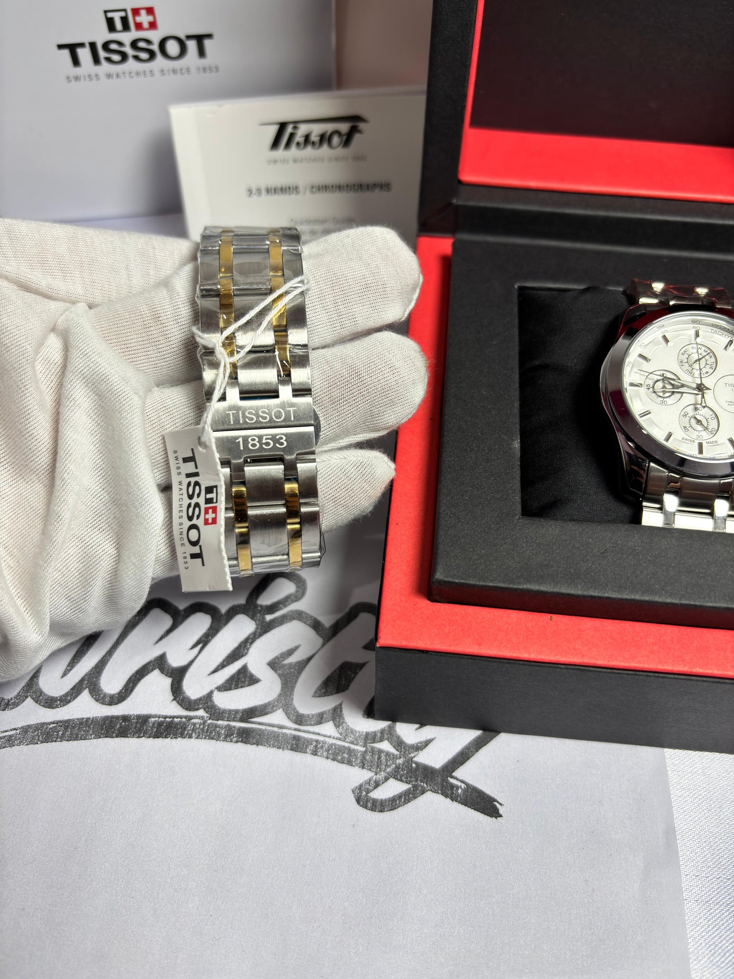 Tiss Chain Chronograph 1853 | 1:1 Quality(HEAVY QUALITY)