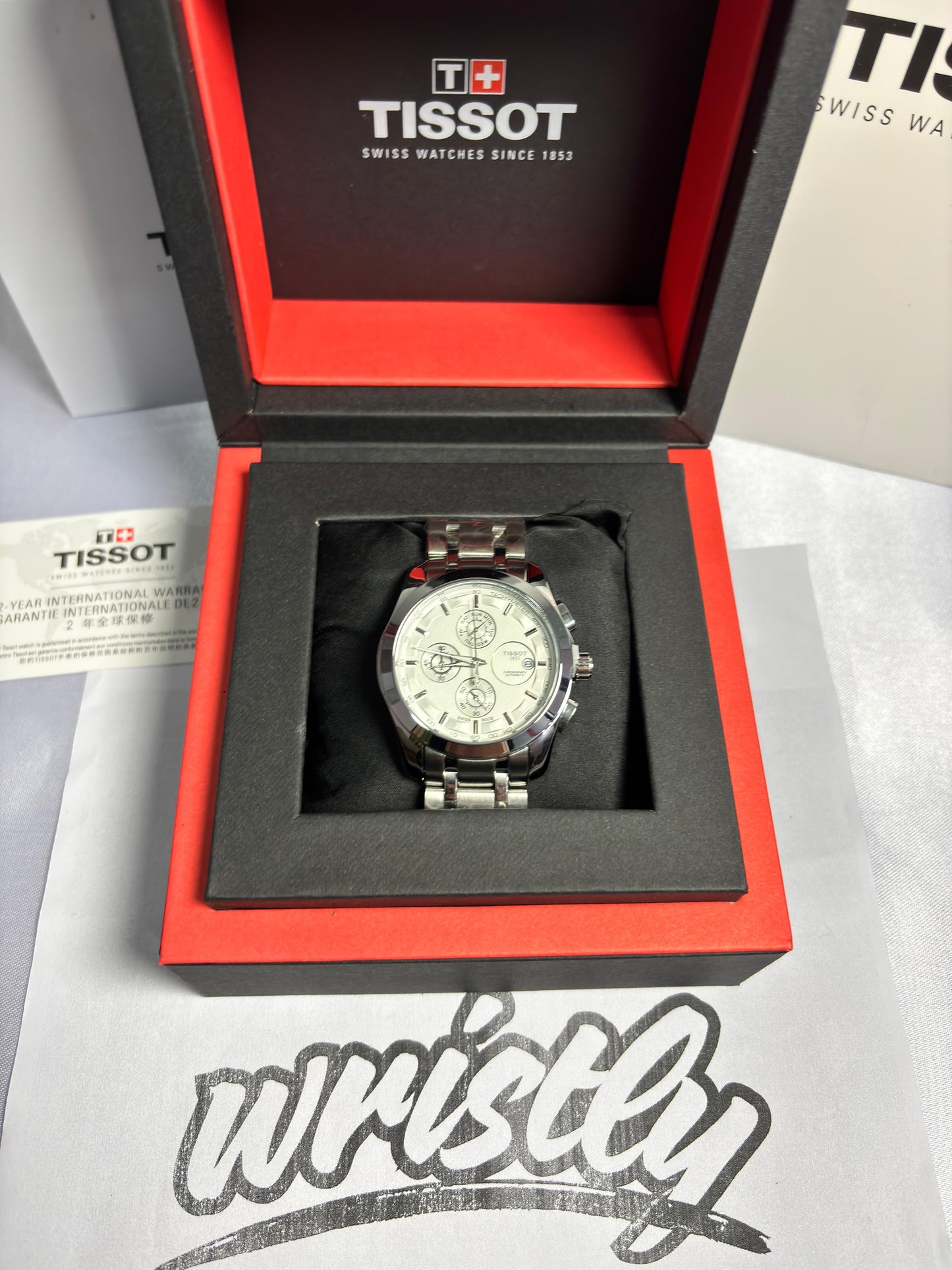 Tiss Chain Chronograph 1853 | 1:1 Quality(HEAVY QUALITY)