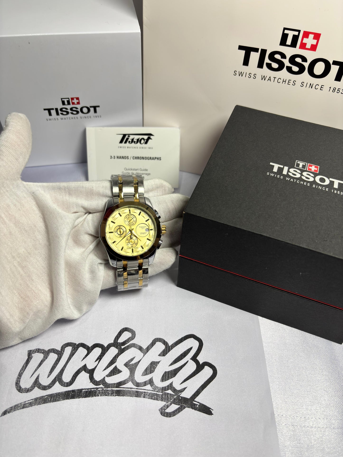 Tiss Chain Chronograph 1853 | 1:1 Quality(HEAVY QUALITY)