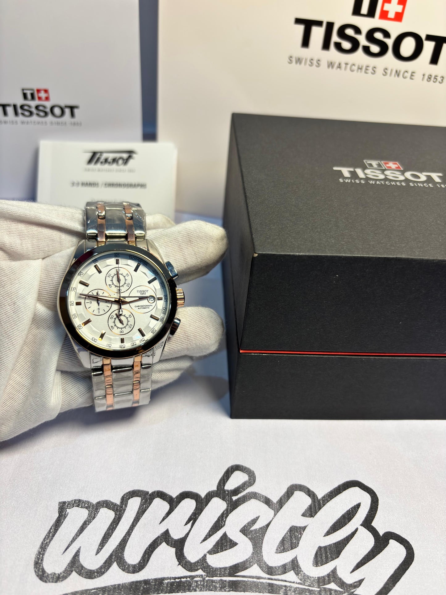 Tiss Chain Chronograph 1853 | 1:1 Quality(HEAVY QUALITY)