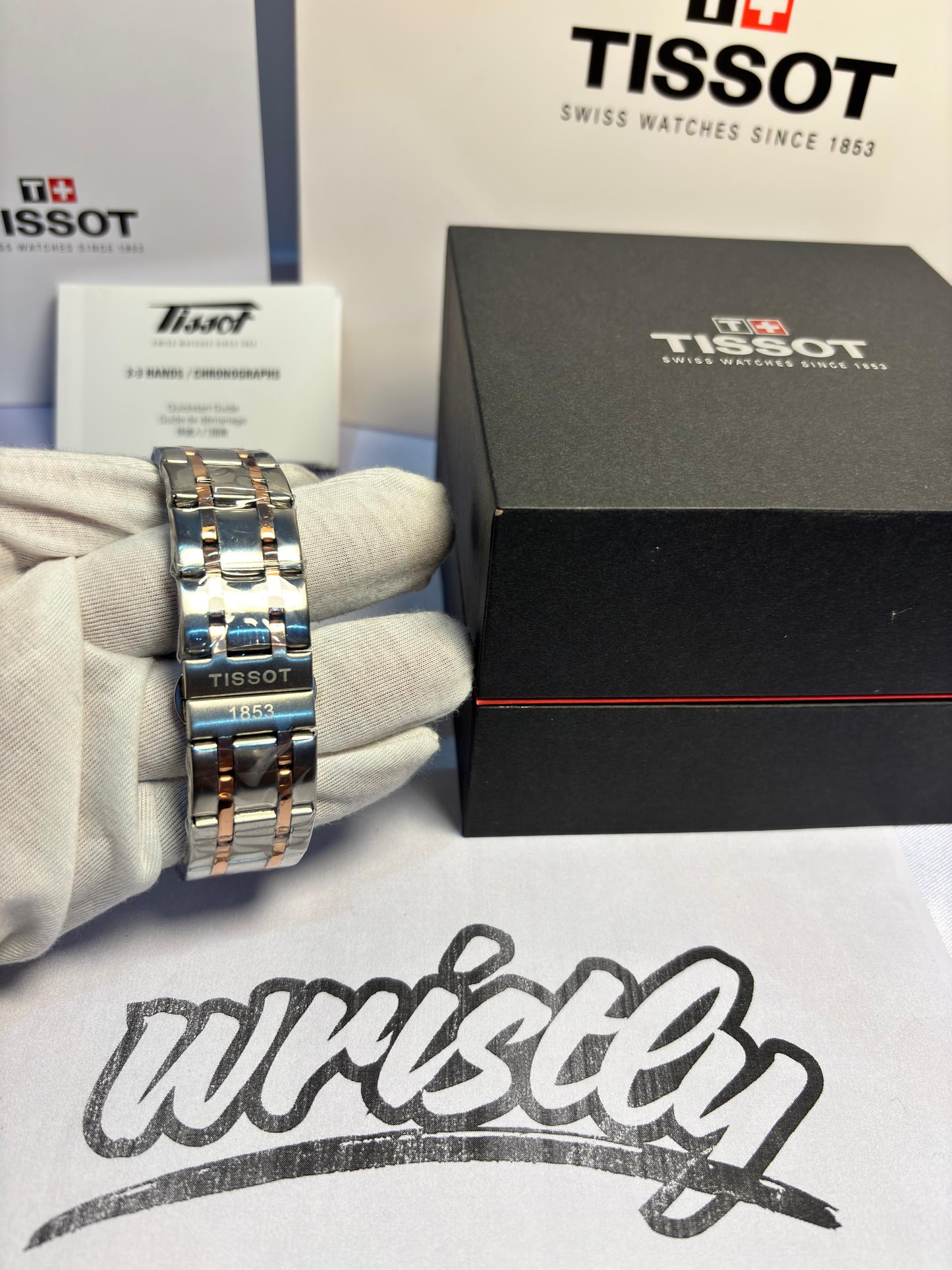 Tiss Chain Chronograph 1853 | 1:1 Quality(HEAVY QUALITY)