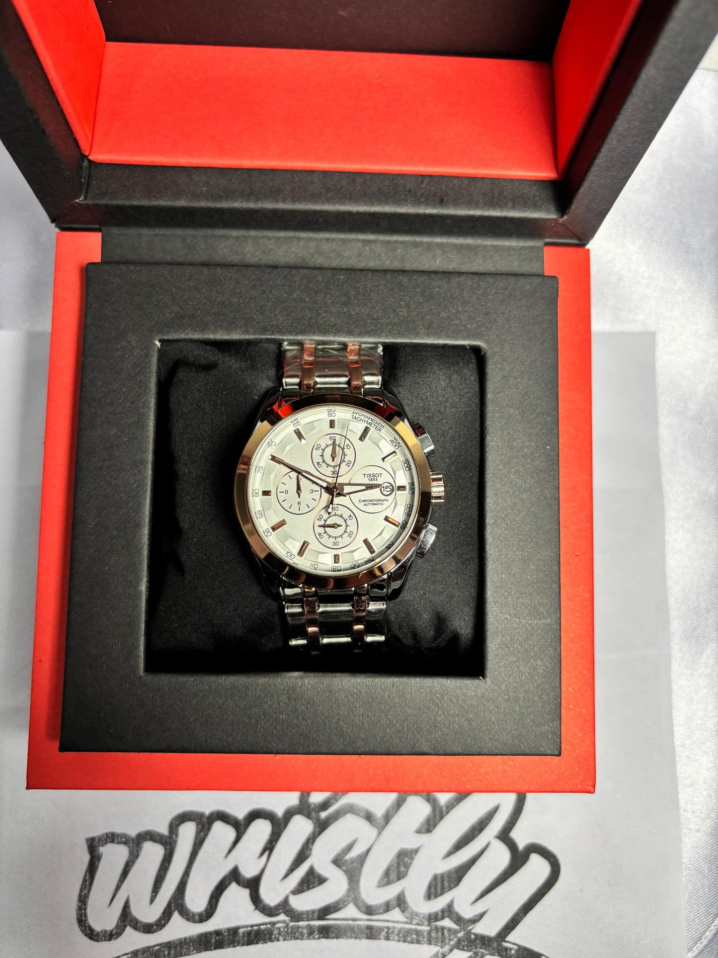 Tiss Chain Chronograph 1853 | 1:1 Quality(HEAVY QUALITY)