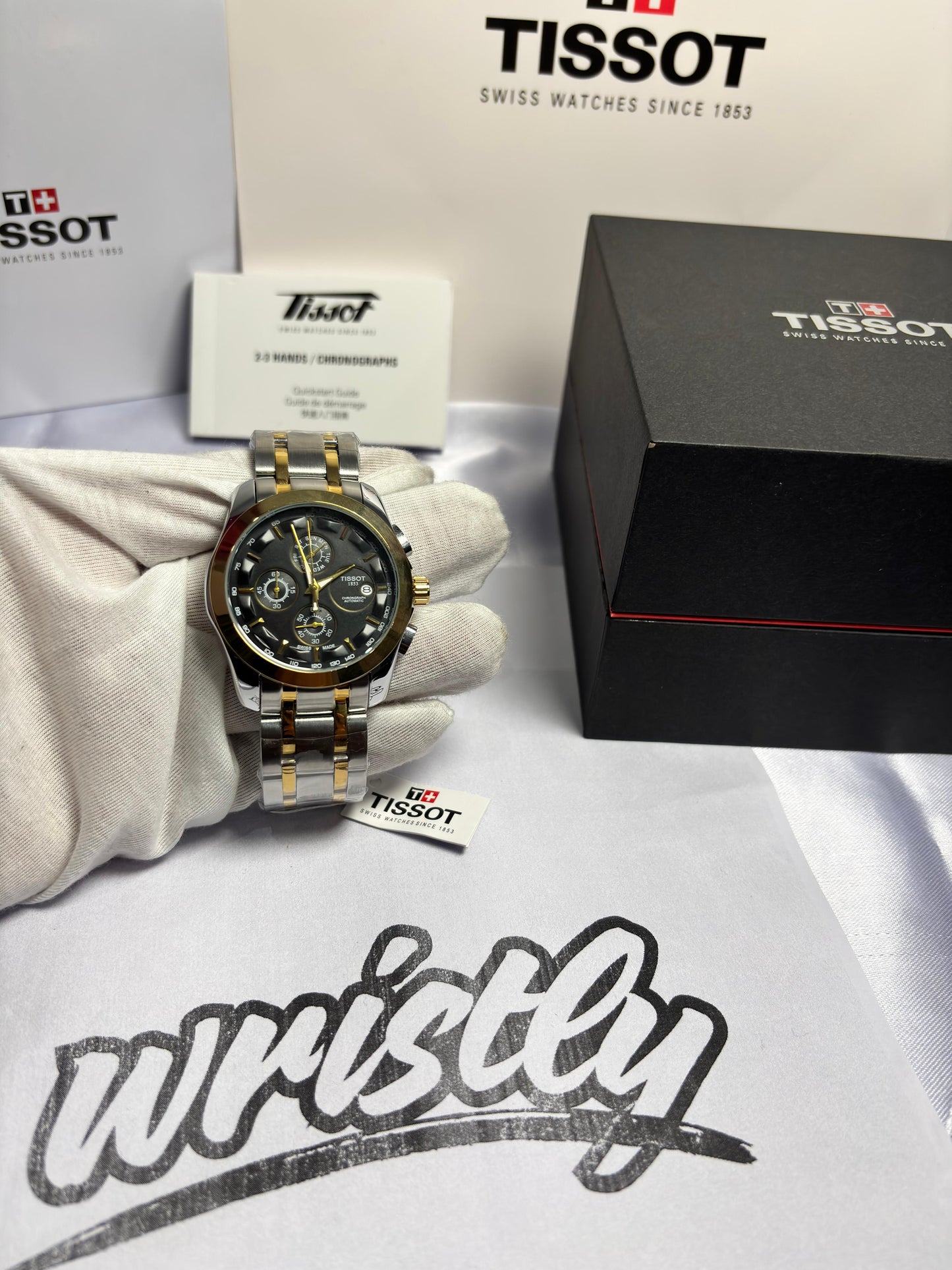 Tiss Chain Chronograph 1853 | 1:1 Quality(HEAVY QUALITY)