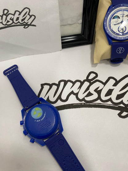 Speedmaster Blue Limited edition