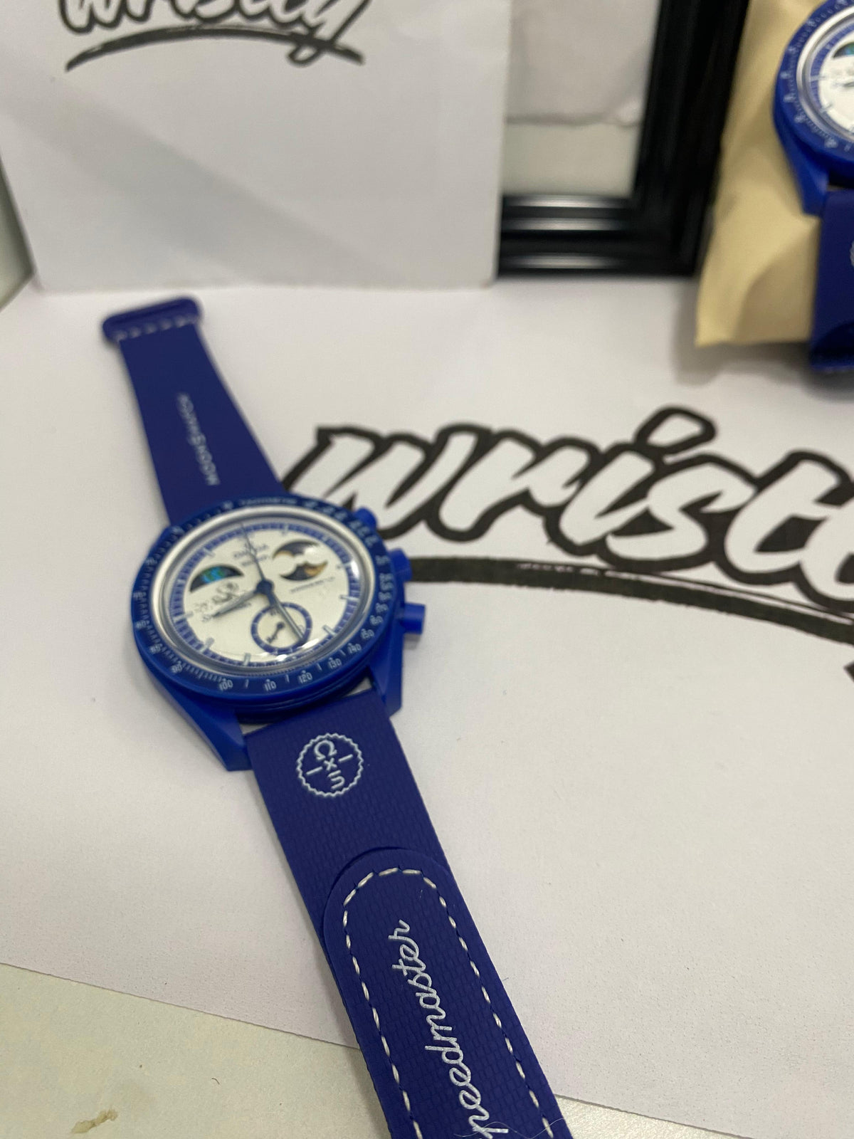 Speedmaster Blue Limited edition