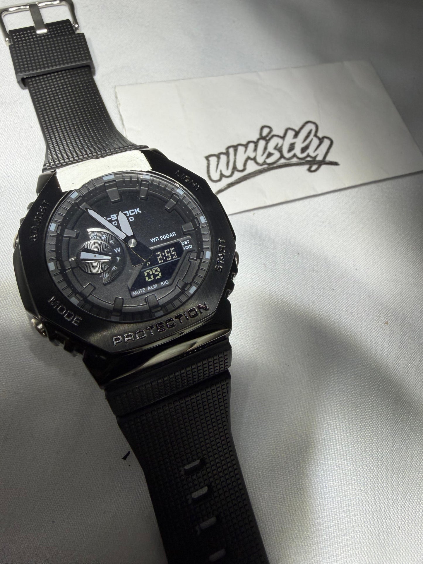 GM 2160 Metal - | Metal Dial- BLACK | 1:1 Quality