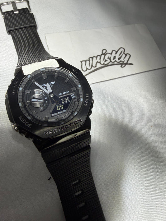 GM 2160 Metal - | Metal Dial- BLACK | 1:1 Quality