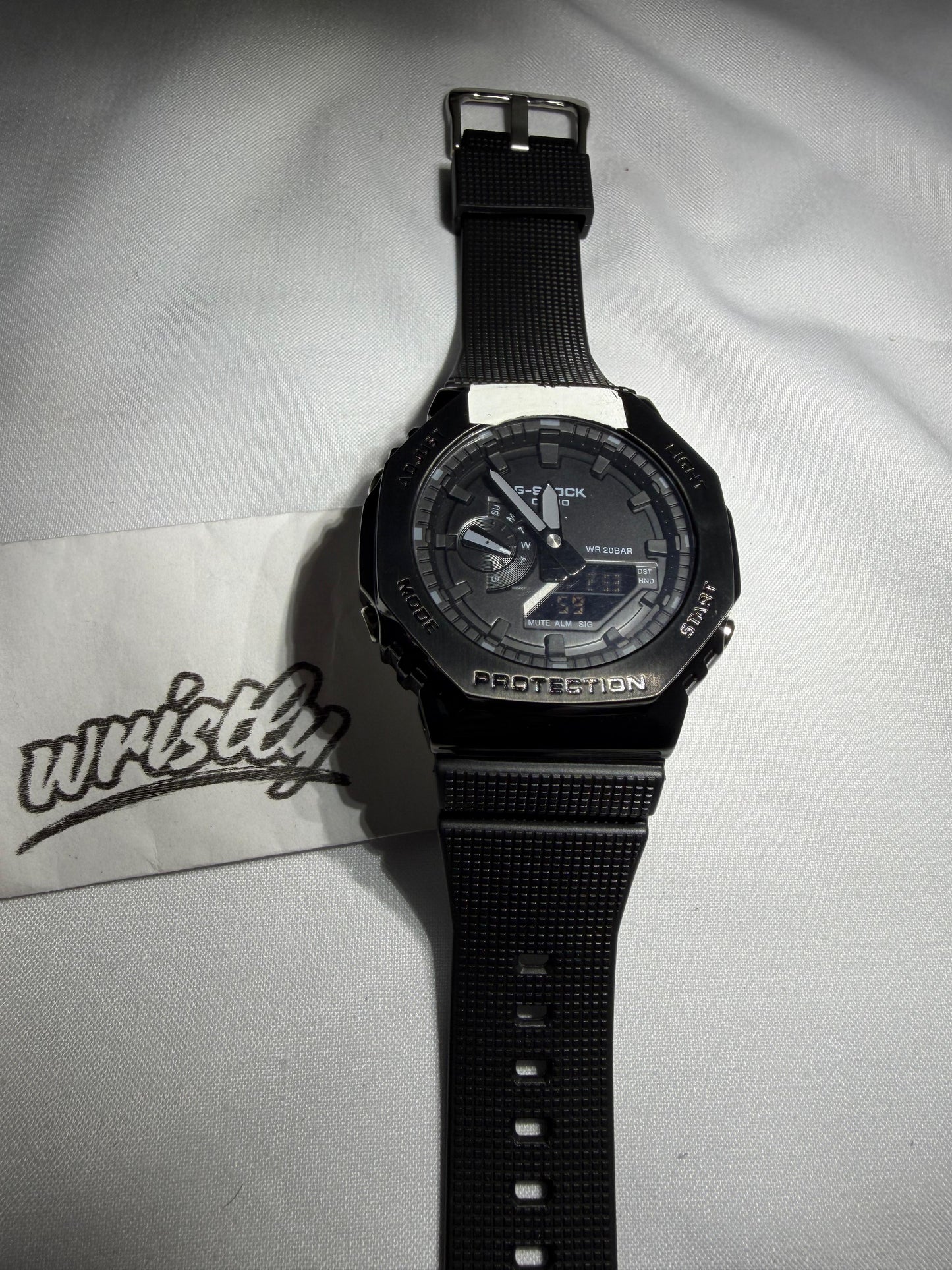 GM 2160 Metal - | Metal Dial- BLACK | 1:1 Quality