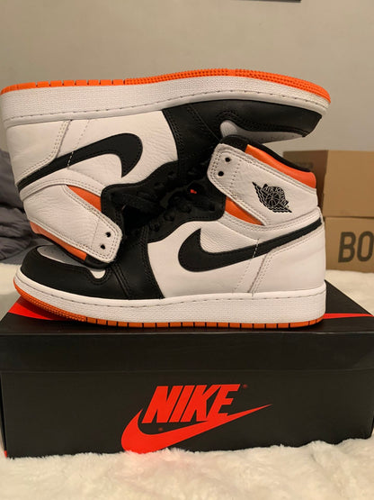 NIK AIR Jordans | Full OG Quality (With BOX + Laces extra + accessories)- ORANGE WHITE - HIGH