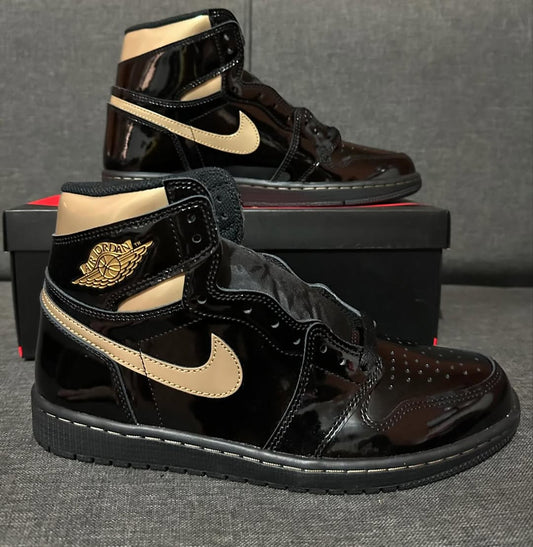 NIK AIR Jordans | Full OG Quality With OG BOX + Laces extra + accessories | BLACK GOLD