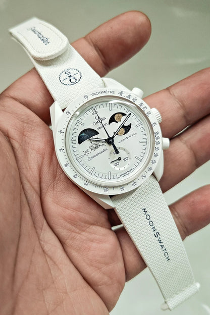 Speedmaster -Full white - Chronograph Working