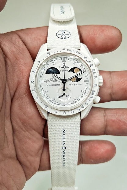 Speedmaster -Full white - Chronograph Working
