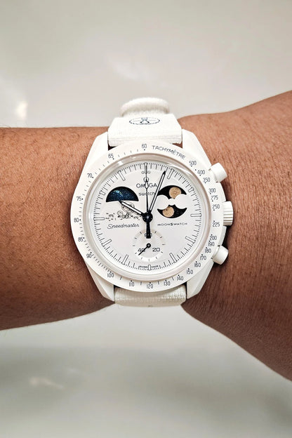 Speedmaster -Full white - Chronograph Working