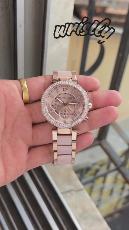 MK parker  | Women's Watch | Rose Gold