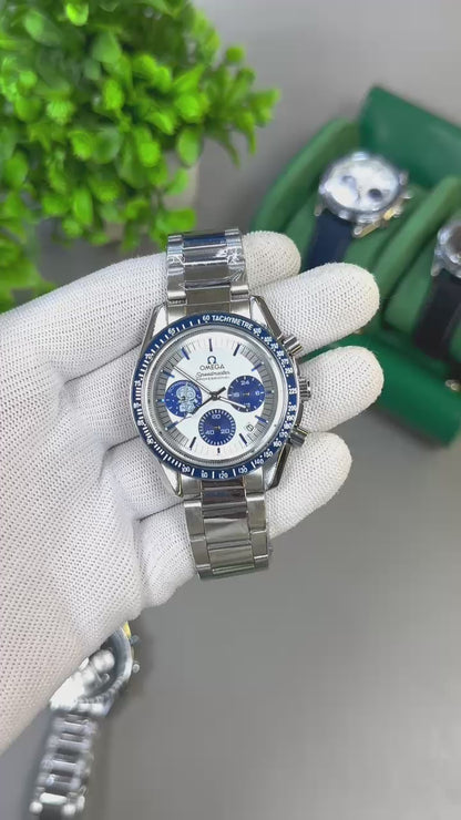 Seamaster Anniversary Blue chain
