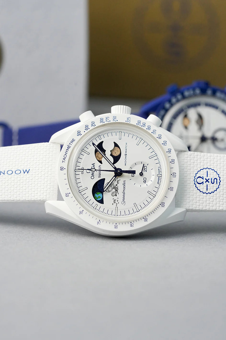 Speedmaster -Full white - Chronograph Working