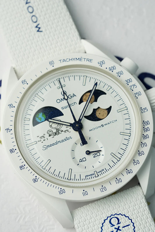 Speedmaster -Full white - Chronograph Working